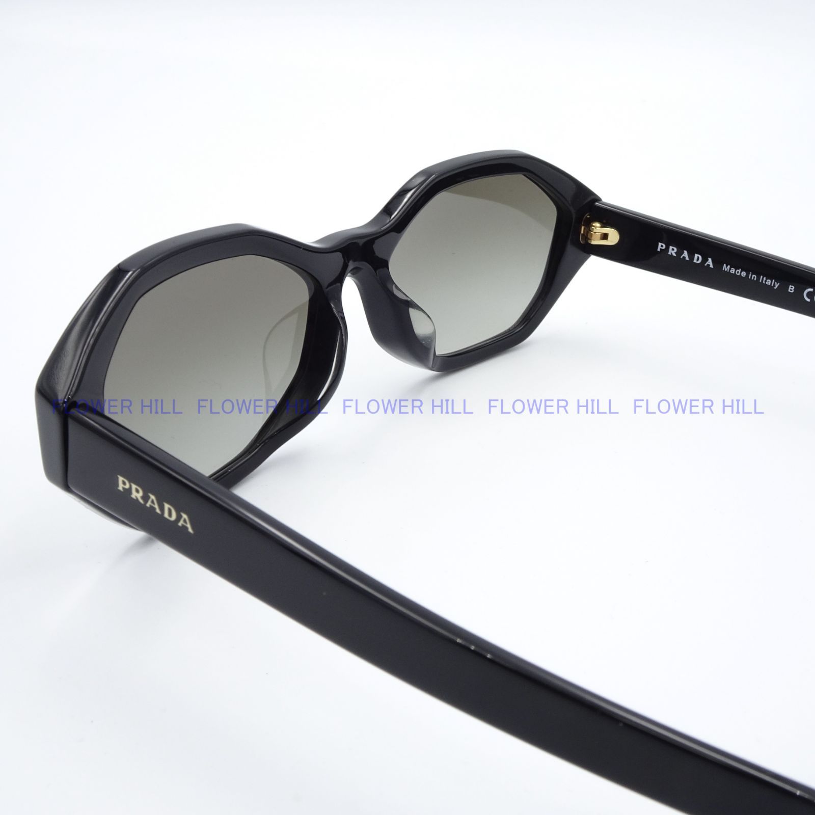 PRADA プラダ 高級サングラス SPR20V-F 1AB-5O0 ブラック アジアン 