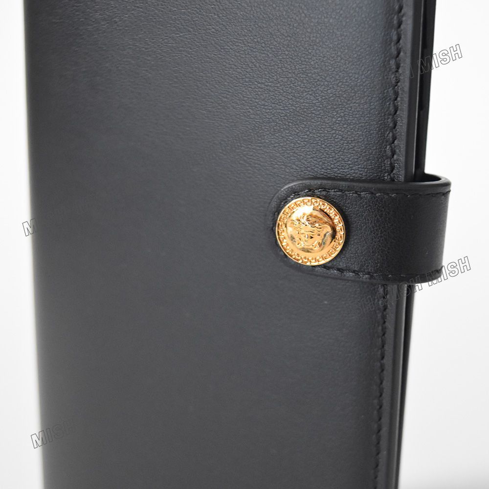 VERSACE タテメデューサ長財布 フラップ レディース 1002898 - メルカリ