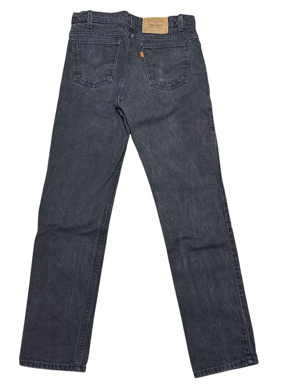 90s Levi's 505 サルファブラック オレンジタブ｜USA製 W33 L32