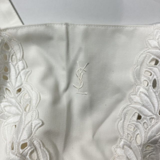 イヴサンローラン YVES SAINT LAURENT タグ付き エプロン レース