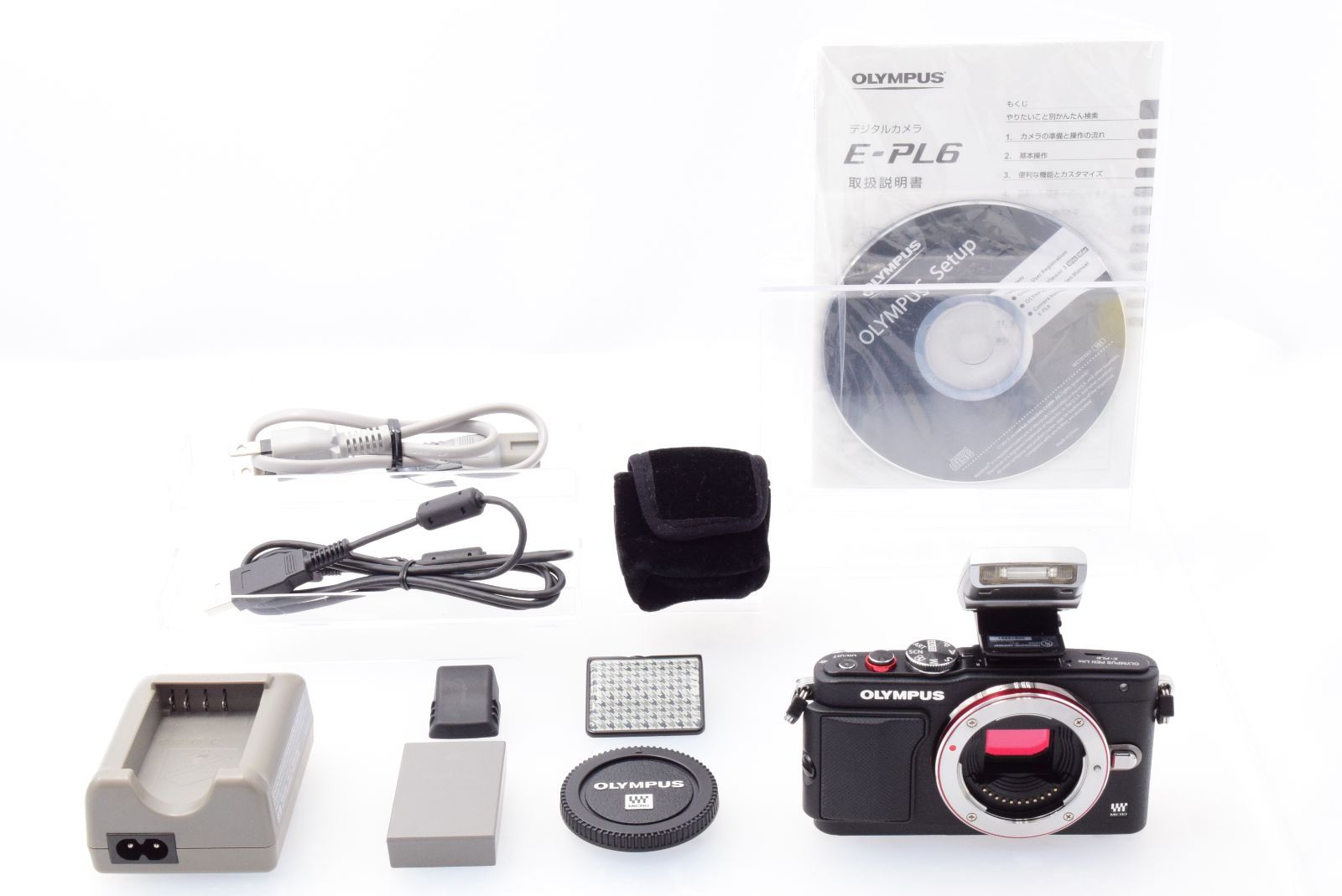 r-392☆良品☆OLYMPUS ミラーレス一眼 PEN Lite E-PL6 ボディ ブラック E-PL6 BODY BLK - メルカリ