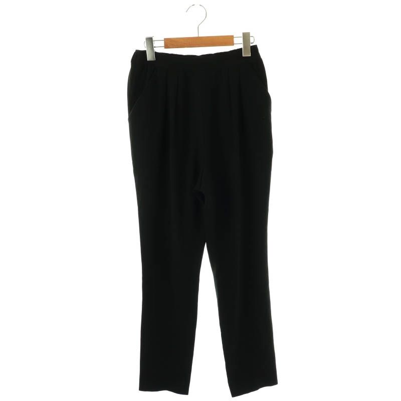エンフォルド TAPERED WIDE-PANTS 38 ブラック エンフォルド TAPERED WIDE-PANTS 38 ブラック