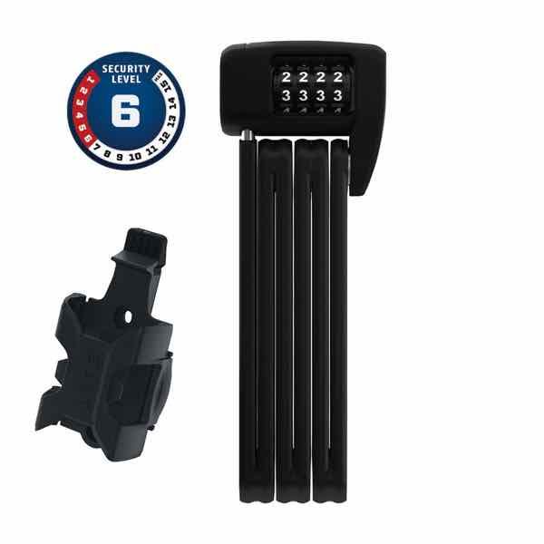 最速発送 ABUS アブス ブレード ロック BORDO LITE 6055 COMBO 85cm 自転車 軽量 鍵 ダイアル式 コンパクト マウント付き