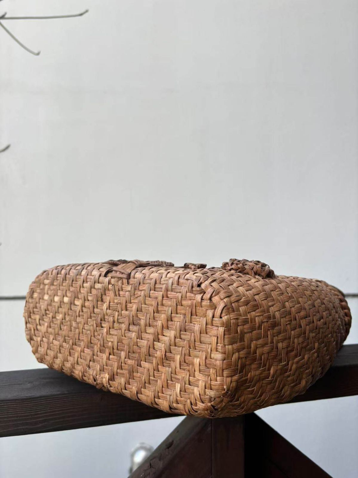 山葡萄 山葡萄かごバッグ 手作り 内布あり オリジナルデザイン 山葡萄