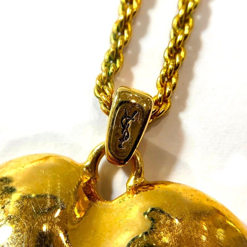 イヴサンローラン( YVES SAINT LAURENT)YSL ハートネックレス