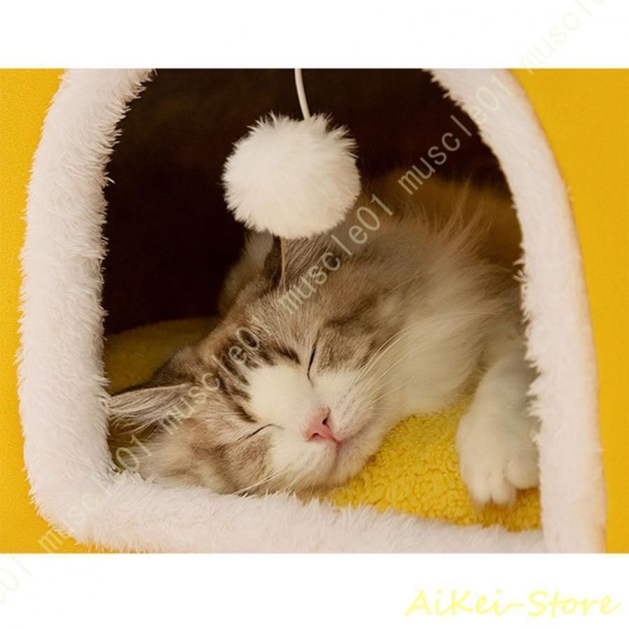 冬夏両用ペットクッション 猫