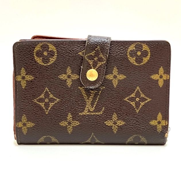 ルイヴィトン モノグラム ポルトモネビエ ヴィエノワ がま口財布 ヴィンテージ LOUIS VUITTON ルイヴィトン M61663 モノグラム ポルトモネ・ビエ