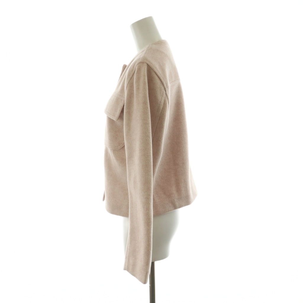 ZARA ザラ ノーカラージャケット XS ザラ ZARA ノーカラージャケット XS ピンク 3046/262/620 /NQ