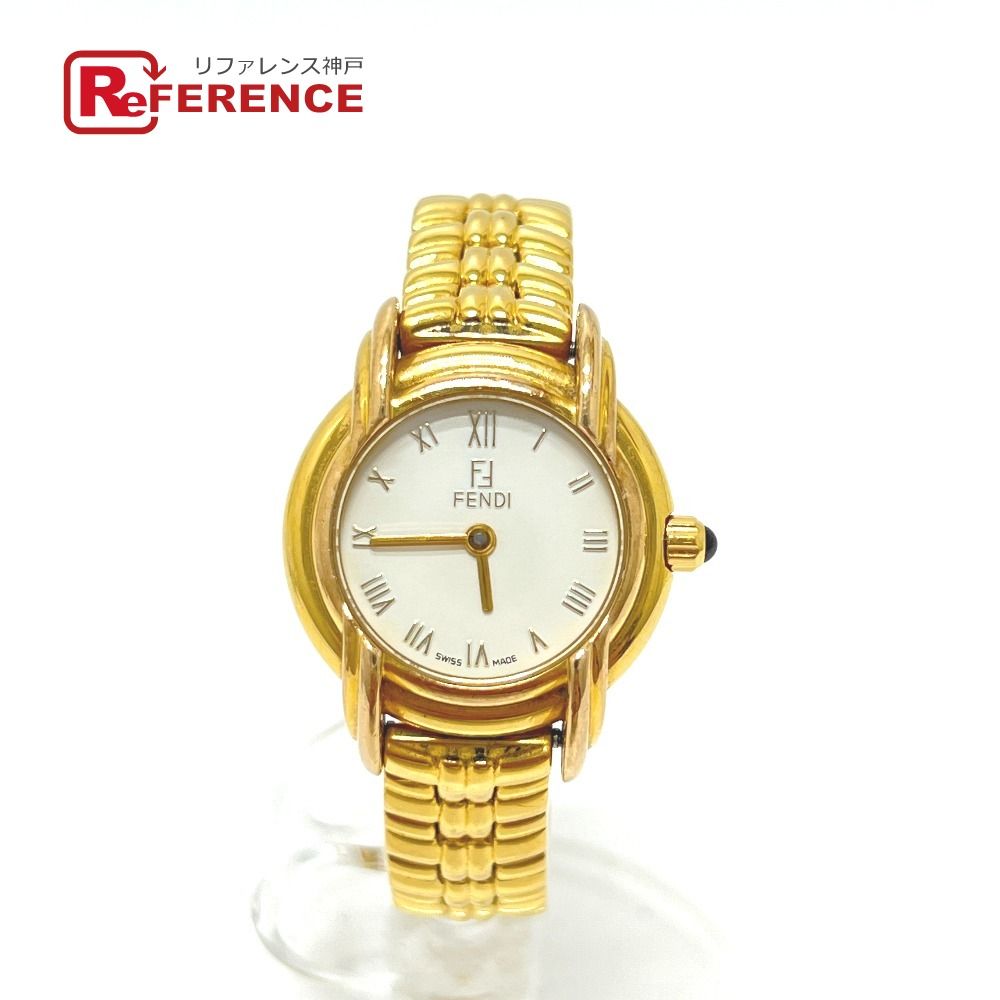 FENDI フェンディ 腕時計 ラウンド 330L GP ゴールド