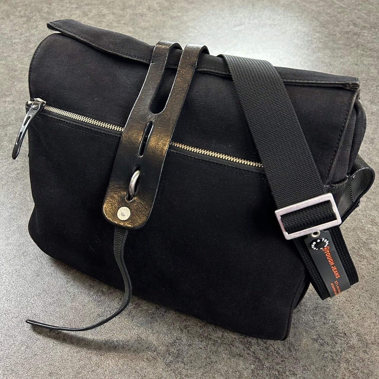 TOUGH JEANSMITH Shoulder Bag Black タフジーンズ タフジーンズスミス ショルダーバッグ ブラック 黒 - メルカリ