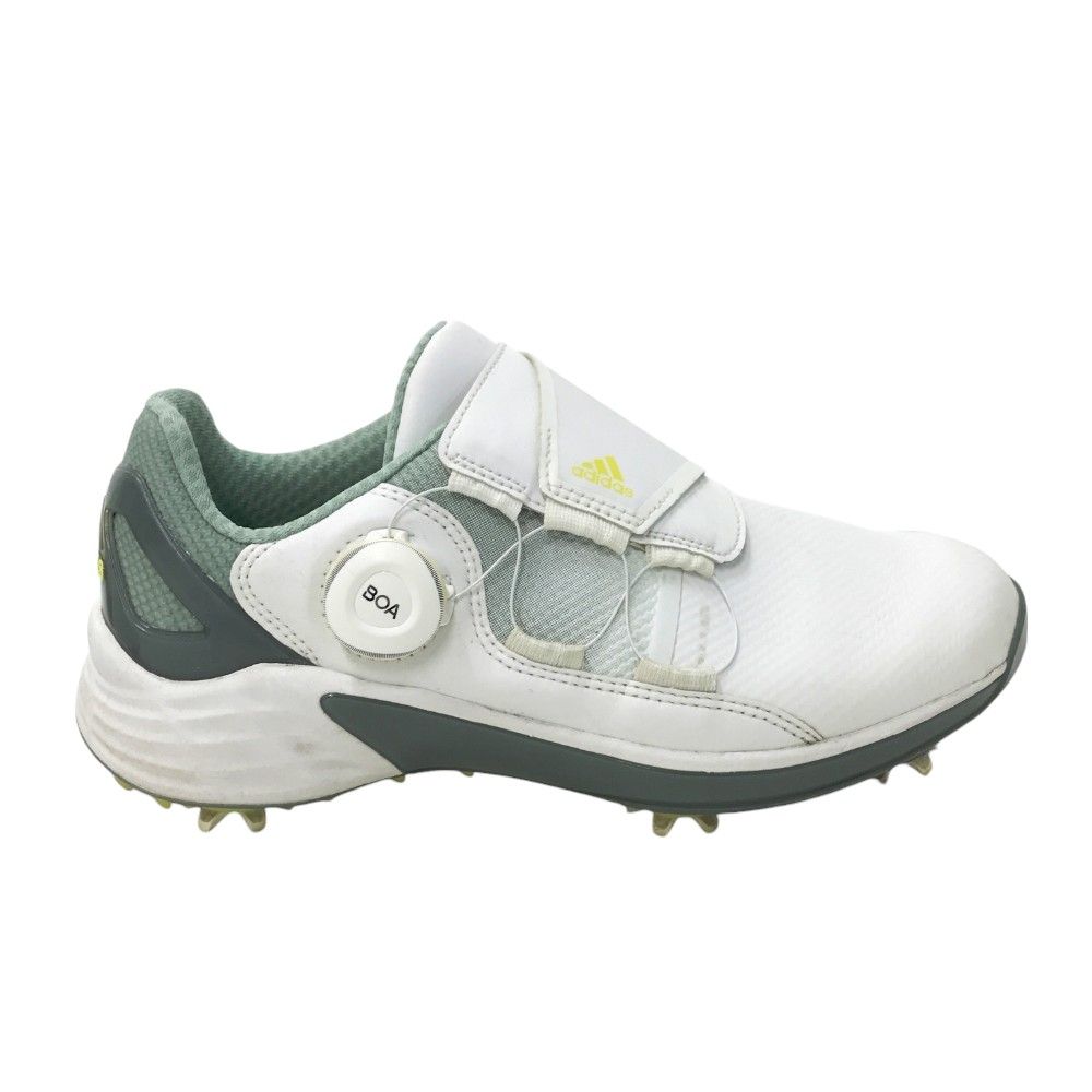 ADIDAS GOLF アディダスゴルフ FW5634 ゴルフシューズ ボア  ホワイト系 22.5 [240101434848] ゴルフウェア レディース ストスト ADIDAS GOLF アディダスゴルフ FW5634 ゴルフシューズ ボア