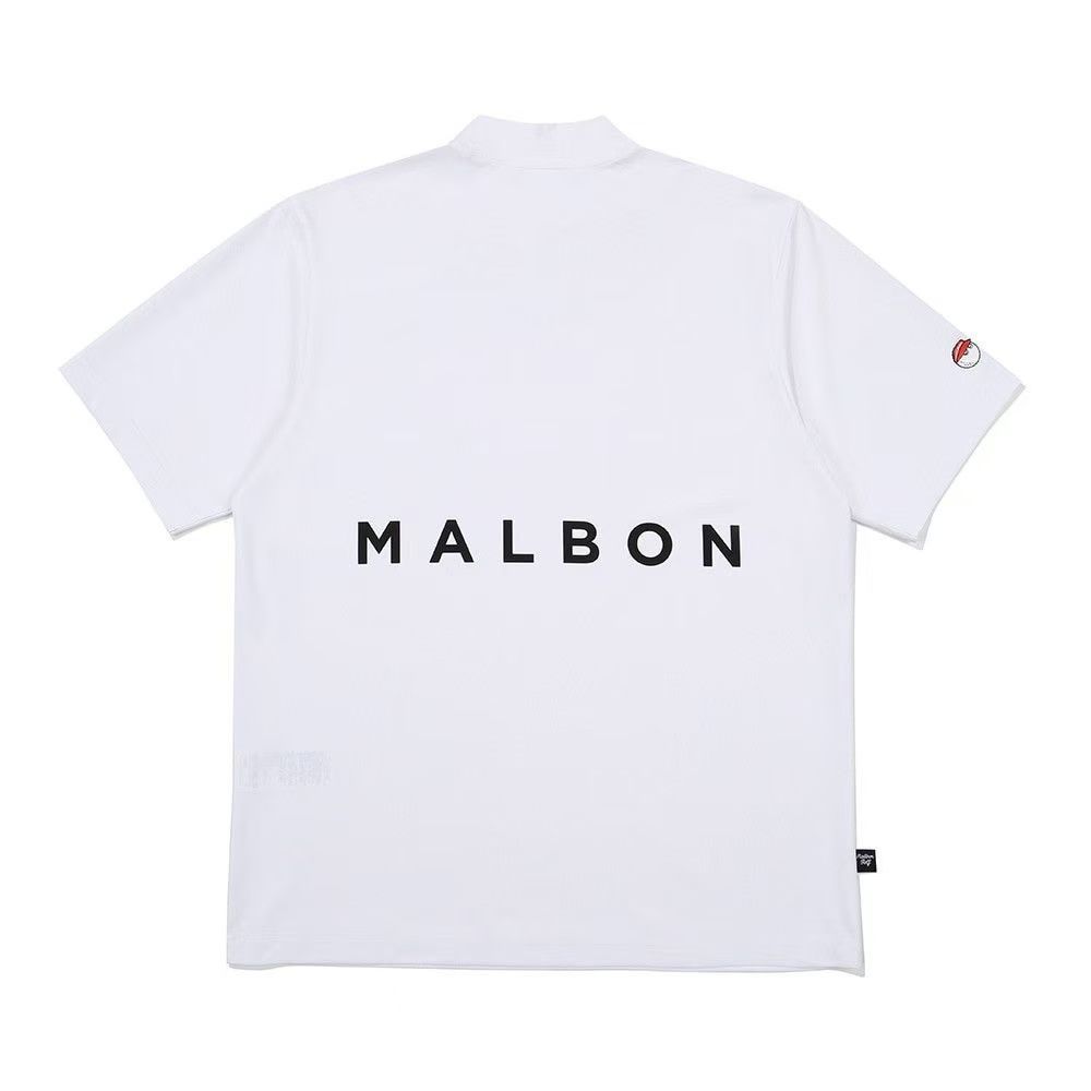 malbon golf マルボンゴルフ ポロシャツ ゴルフウェア 半袖