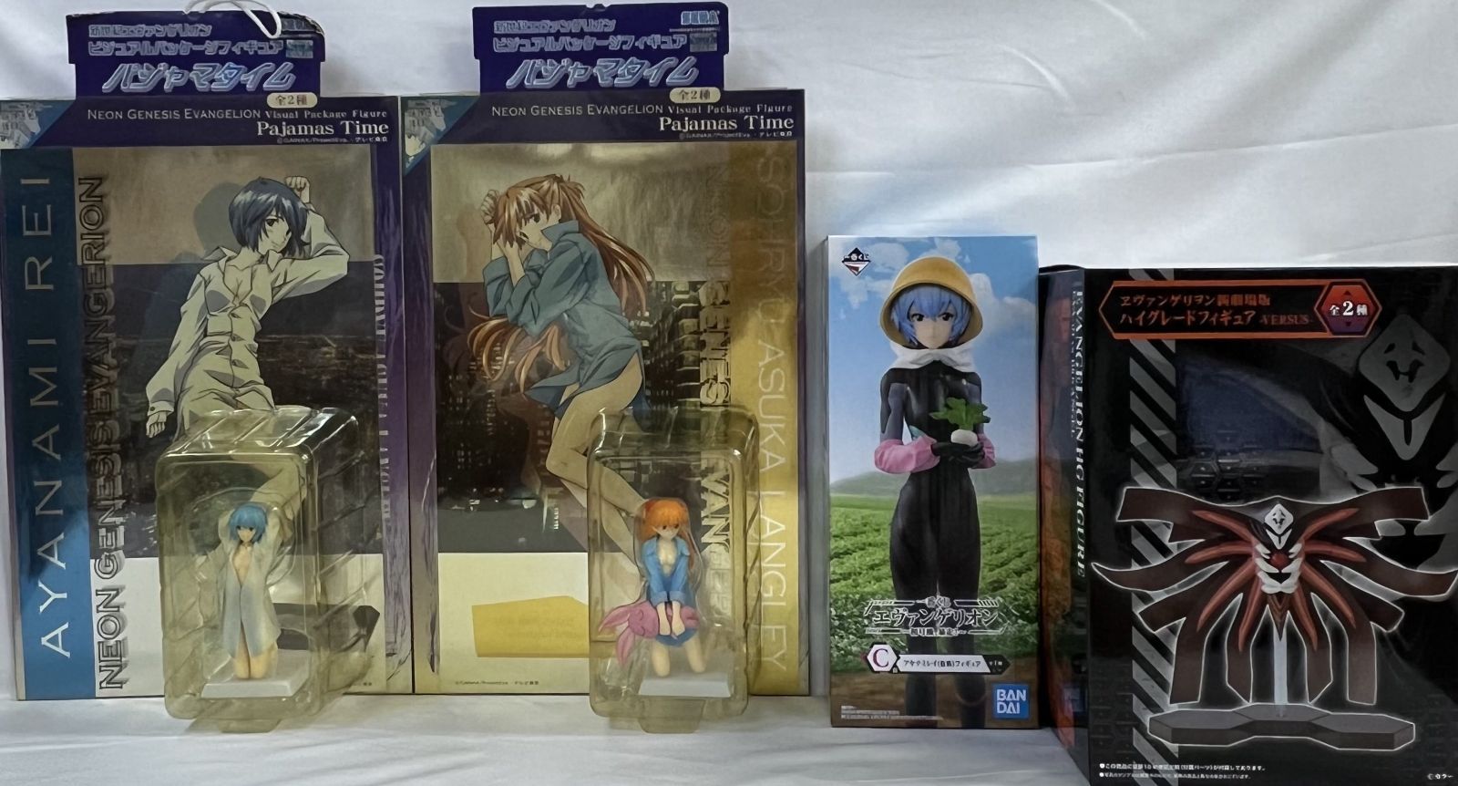 エヴァンゲリオンフィギュアセット Qposket エヴァンゲリオン