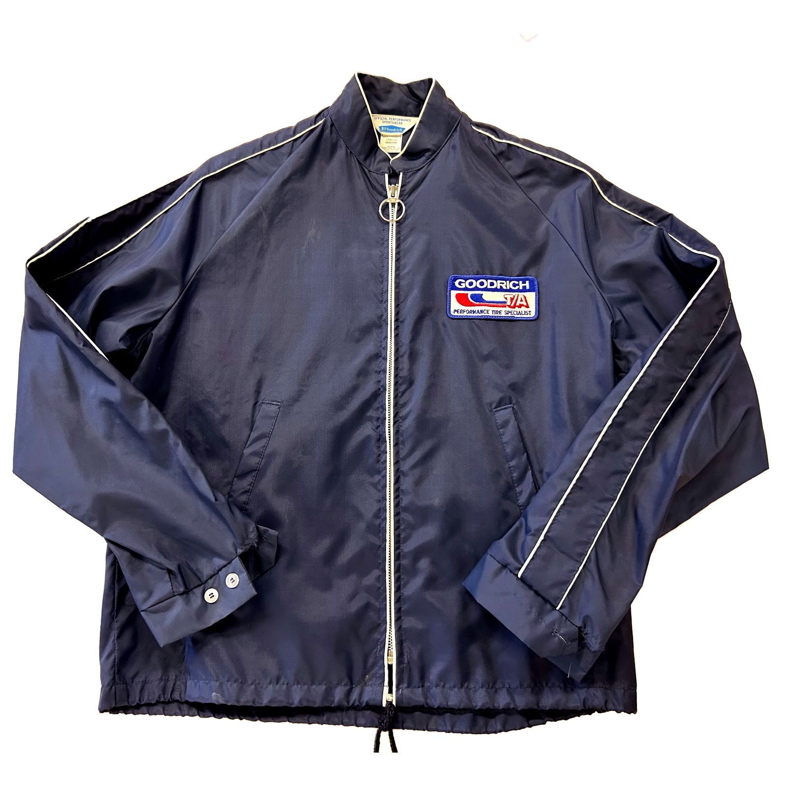 BF Goodrich Windbreaker 70s Jacket Performance Mens USA Racing 