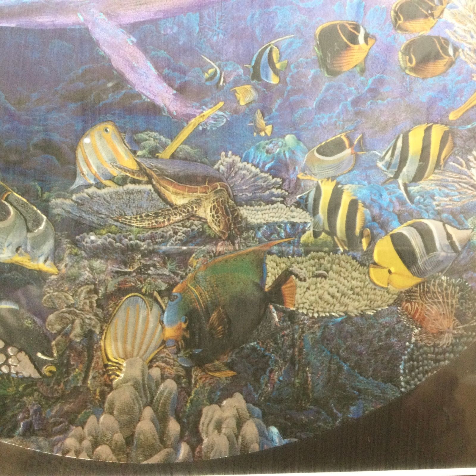 7047 クリスチャン・ラッセン メタルライン 51X51cm THE
