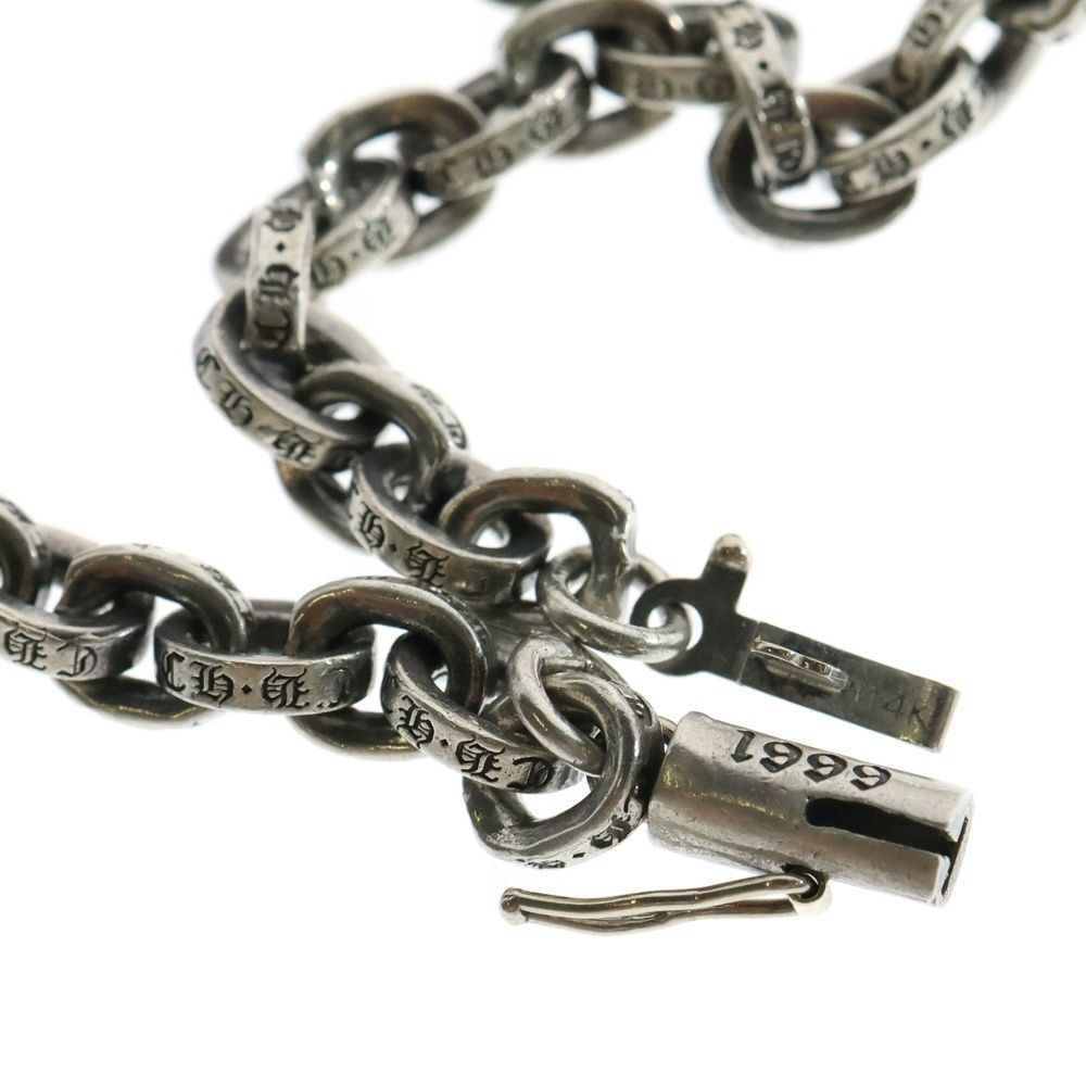 CHROME HEARTS (クロムハーツ) PPR CHN SML CH CRS ペーパーチェーン