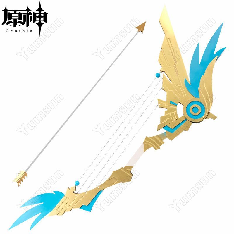 原神（げんしん）天空の翼 コスプレ道具 Genshin Impact ウェンティ モチーフ武器 cospaly 装備品 道具 コスプレ用 学園祭 撮影  誕生日プレゼント - メルカリ