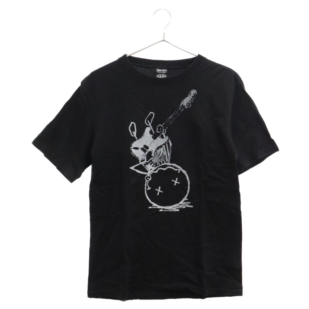 NUMBER (N)INE (ナンバーナイン) 9th anniversary 9周年記念 スマイルグラフィックプリント 半袖Tシャツ ブラック