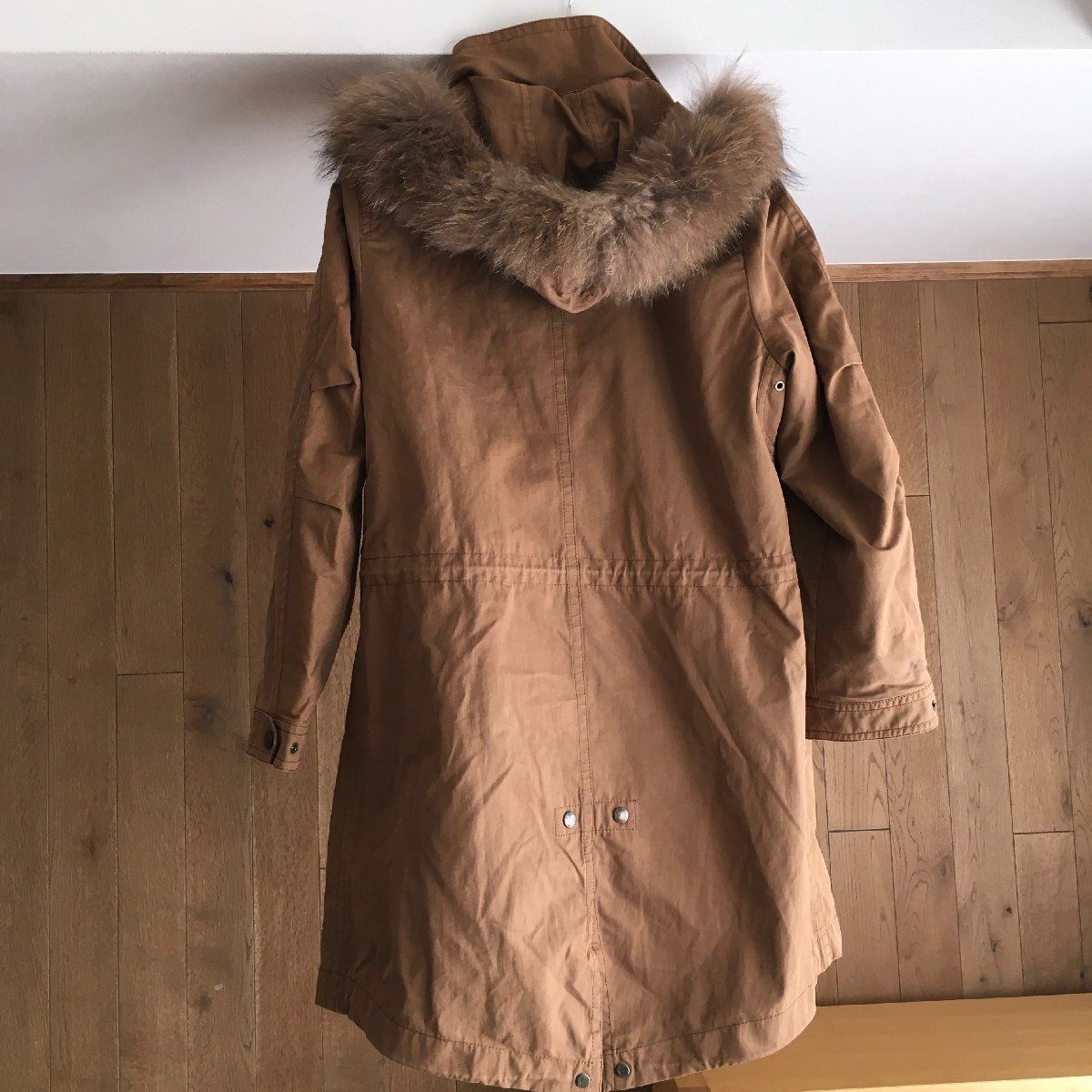 バーバリーロンドン　モッズコート　ライナー　ファー着脱可能 バーバリーロンドン モッズコート ライナー ファー着脱可能 即決