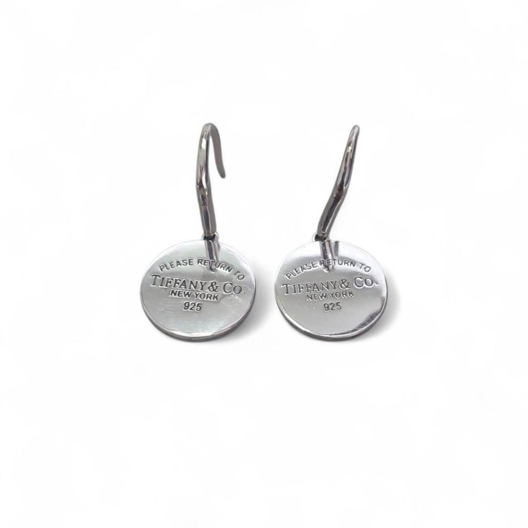 美品 TIFFANY&Co. ティファニー リターン トゥ ラウンド ピアス