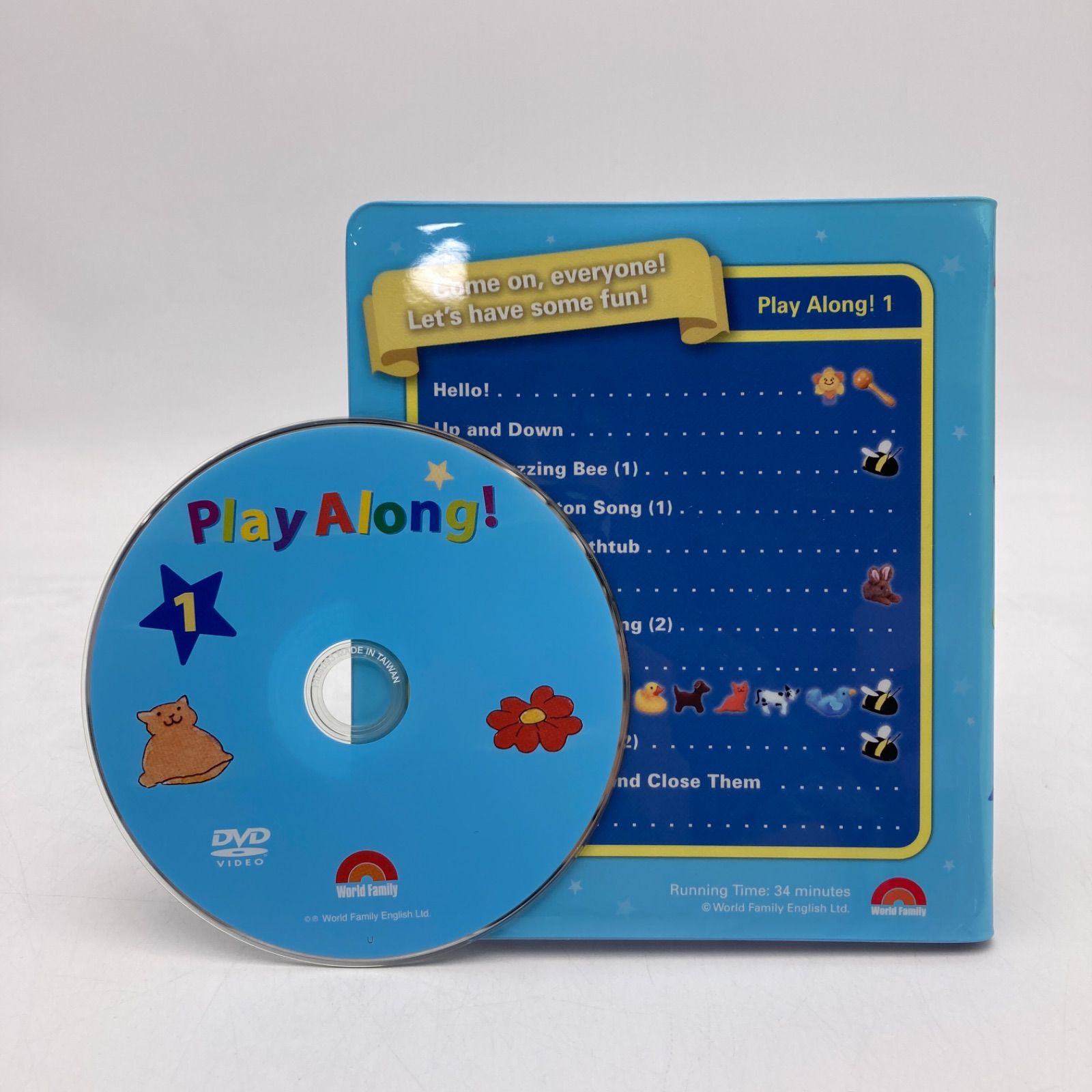 プレイアロングセット　ブルーレイ　最新版　ディズニー英語システム　 302509 プレイアロング ブルーレイ おもちゃ付 ディズニー英語システム 307509
