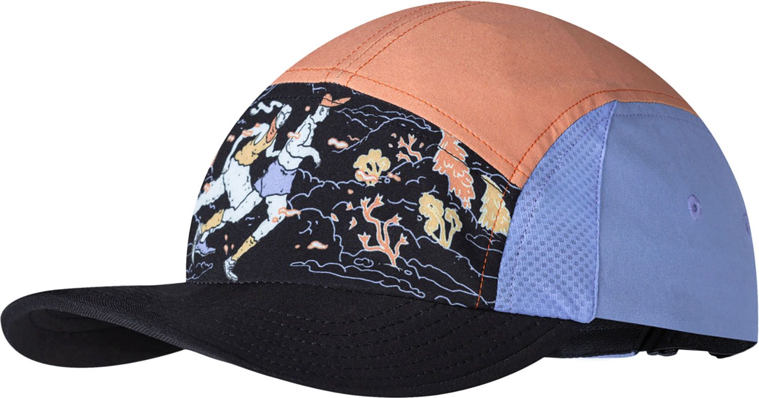 バフ BUFF アウトドア 5 Panel Go Cap POW RUNNING MULTI L|XL POW キャップ 帽子 ヘッドウェア アクティブ アクティビティ 吸汗速乾 ドライ 555656 MULTI