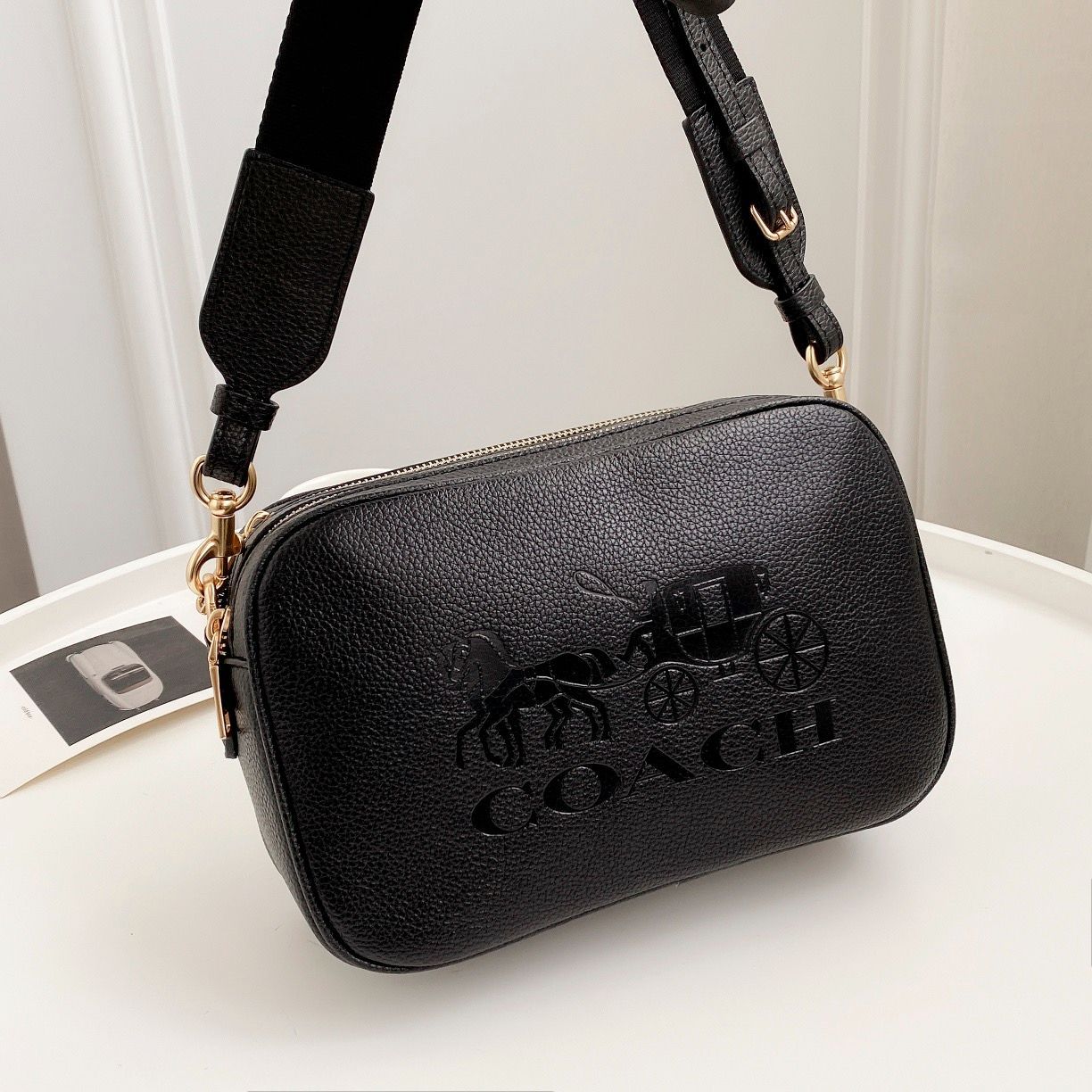 未使用】COACH ホースアンドキャリッジデザイン ショルダー