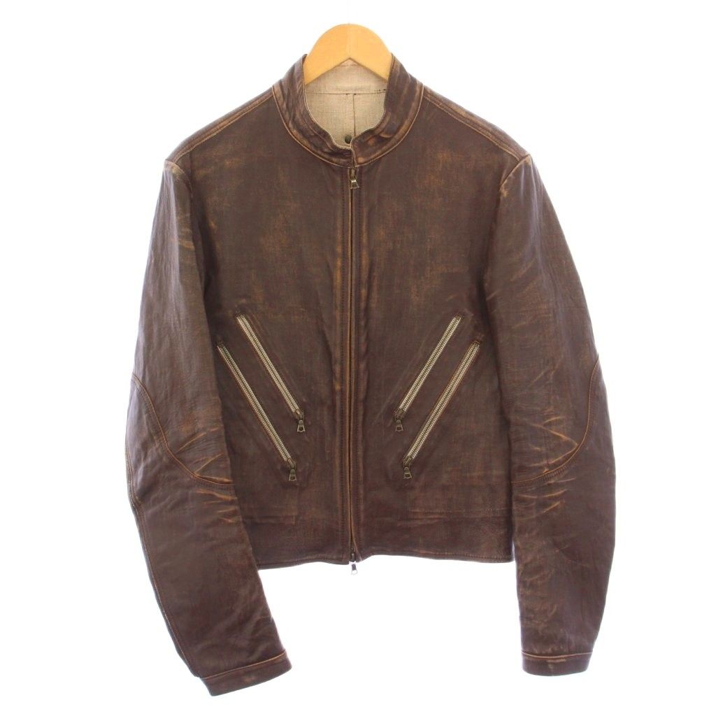 アイザックセラム ISAAC SELLAM レザージャケット 革ジャン 牛革