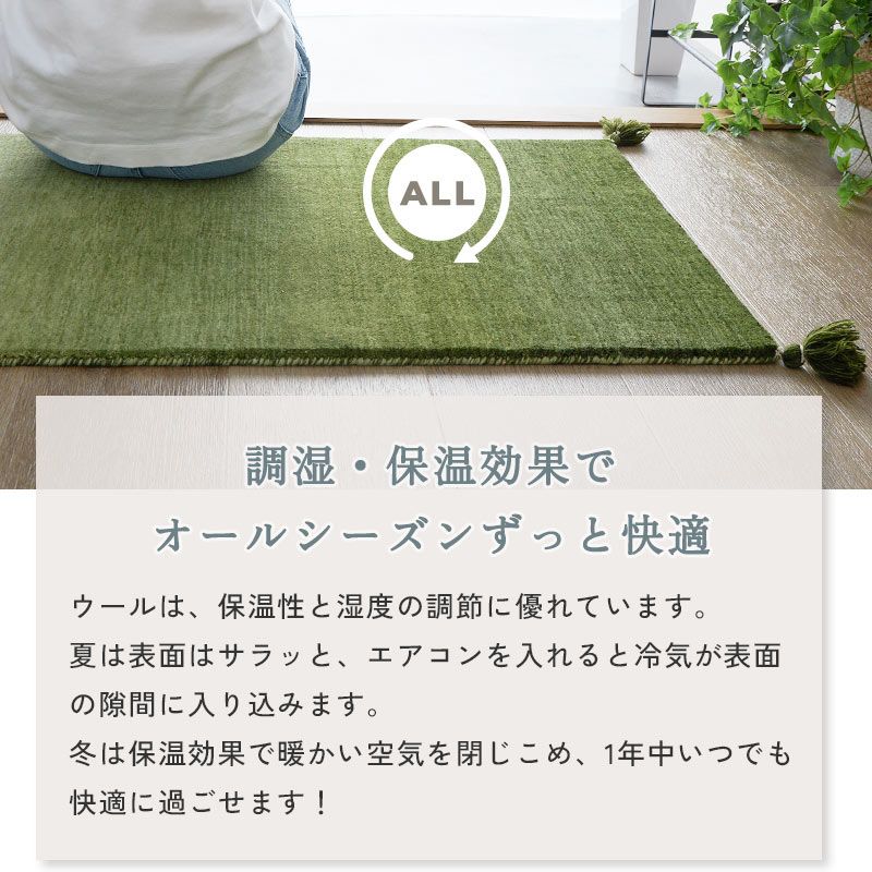 ラグ カーペット 50x80 グラデーション 滑り止め付き ずれない 大きい 防音対策 長方形 オールシーズン パイル ふわふわ ふかふか 夏 冬 モダン 通年 派手 北欧風 マット デザイン 子供部屋 滑り止め 裏面 MARWIL-DEMENAGEMENTS_CH