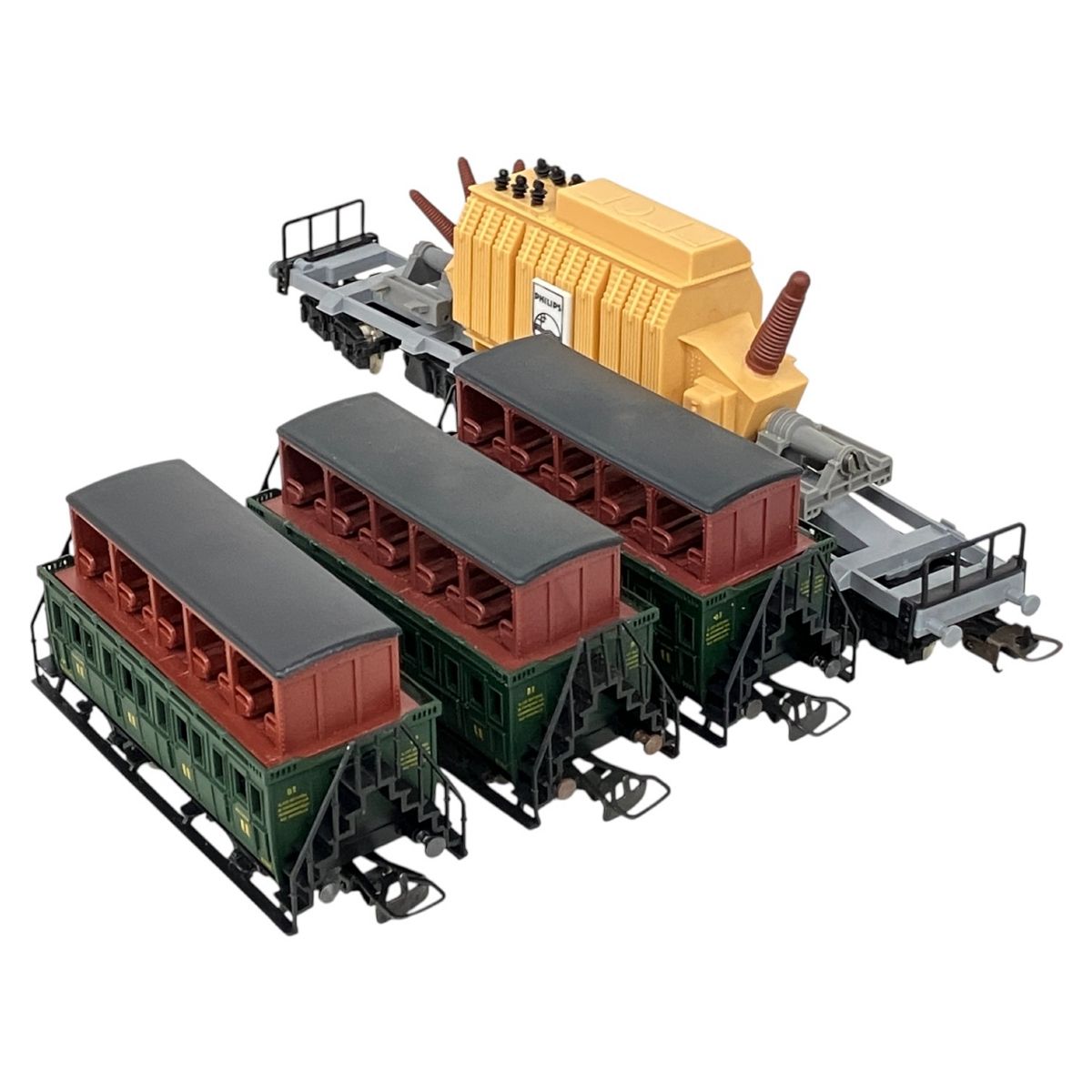 【ジャンク品】　鉄道模型　まとめ売り　セット Lima 9056 / Jouef 5649 HO 計4点セット 外国車両 鉄道模型