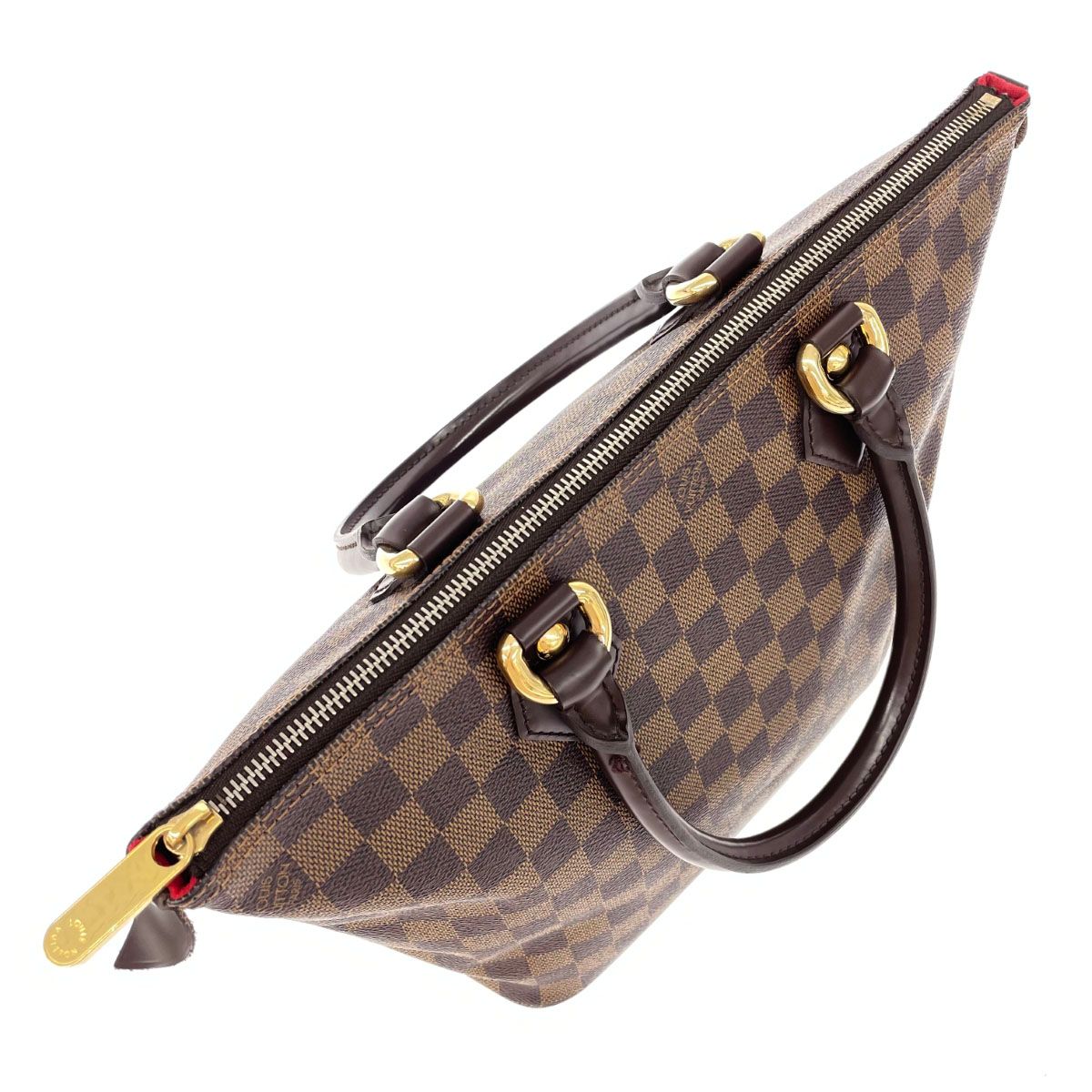 良好 LOUIS VUITTON ルイヴィトン サレヤPM ダミエ エベヌ トート