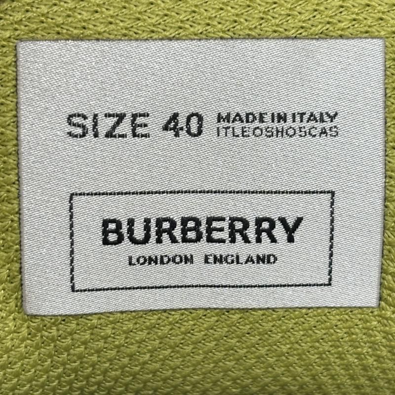 BURBERRY バーバリー スニーカー ITLEOSHO5CAS UNION ユニオン レースアップ 厚底 ローカット