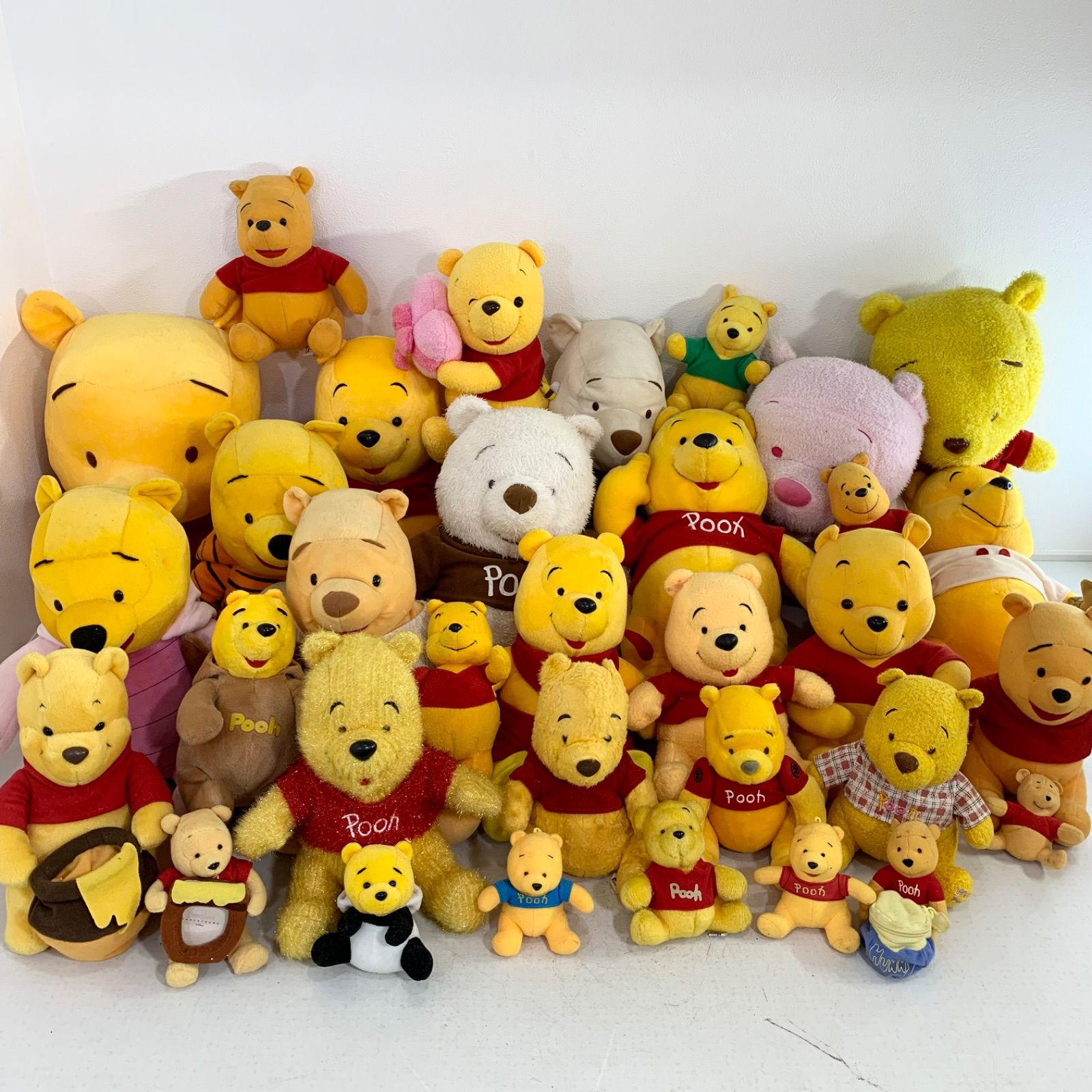 ディズニー くまのプーさん ぬいぐるみ まとめ売り 33個