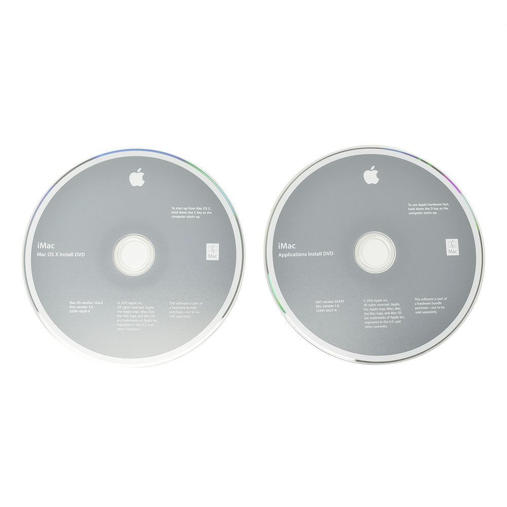 Mac OS X 10.6.3 2010 インストール ディスク DVD Applications Install 中古品　iMac Apple