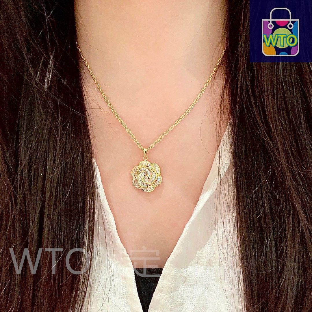 CHANEL vintageネックレス VINTAGE CHANEL/シャネル】necklace logo（ネックレス