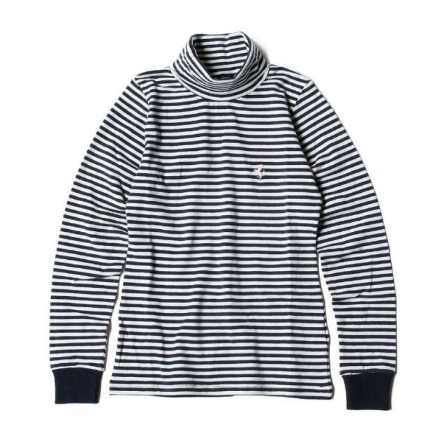 種類7:ネイビー/2才 フェラーリ ロングスリーブ ストライプ キッズ ロングスリーブ シャツ モータースポーツ ウェア Ferrari