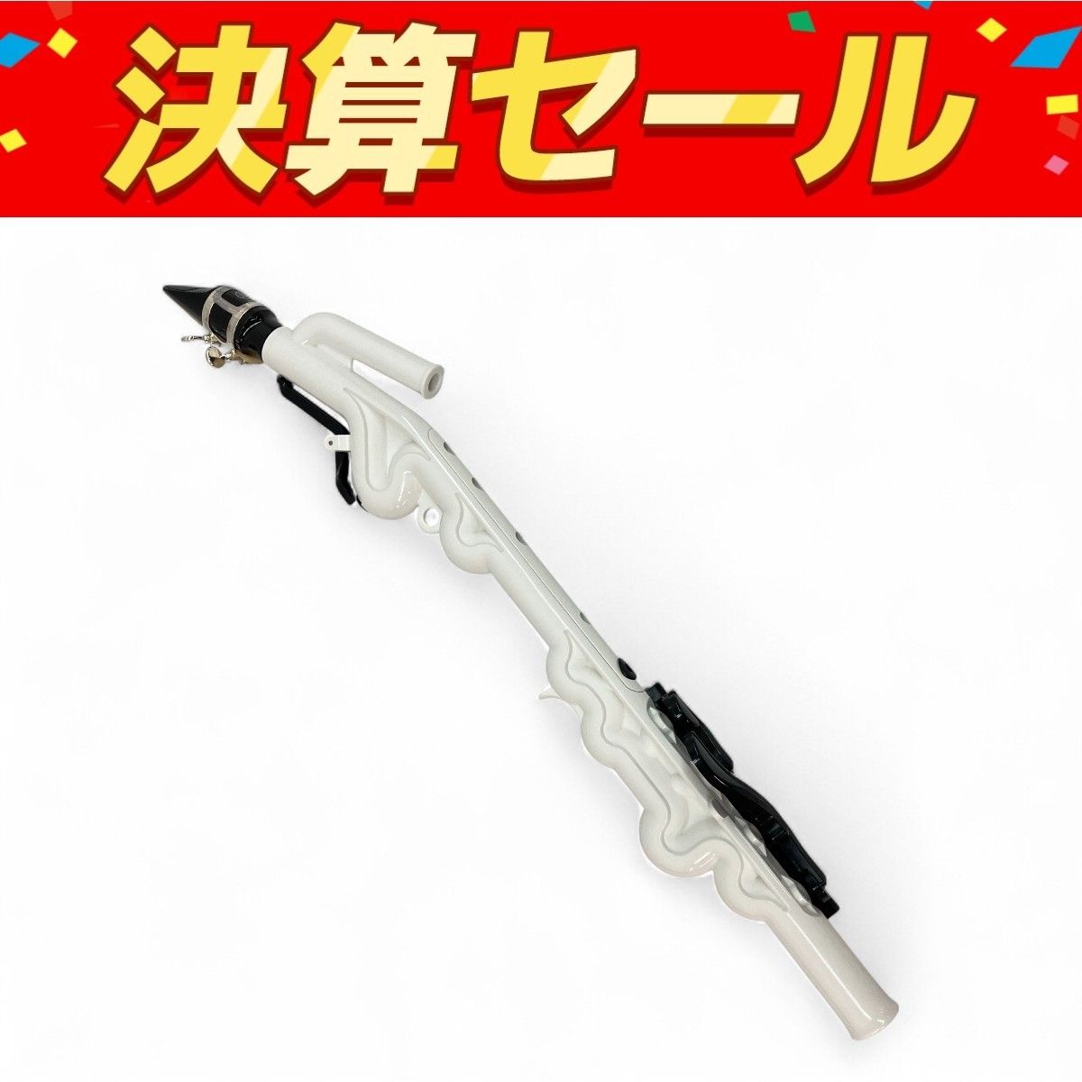 VVenova YVS-100 ヴェノーヴァ 管楽器 ホワイト C10146689