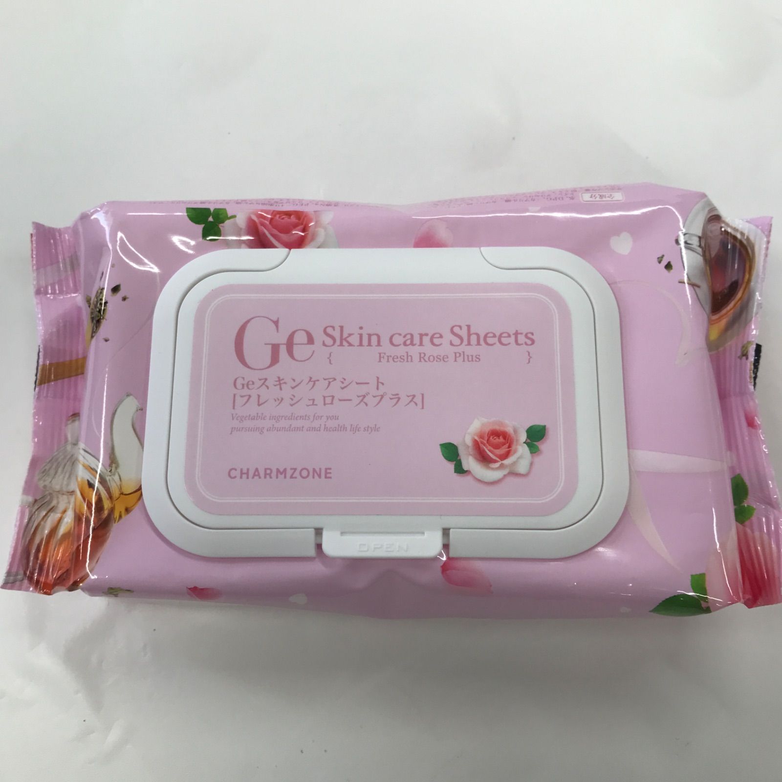 Geスキンケアシート フレッシュローズプラス 60枚✕2＋10枚✕4 計160