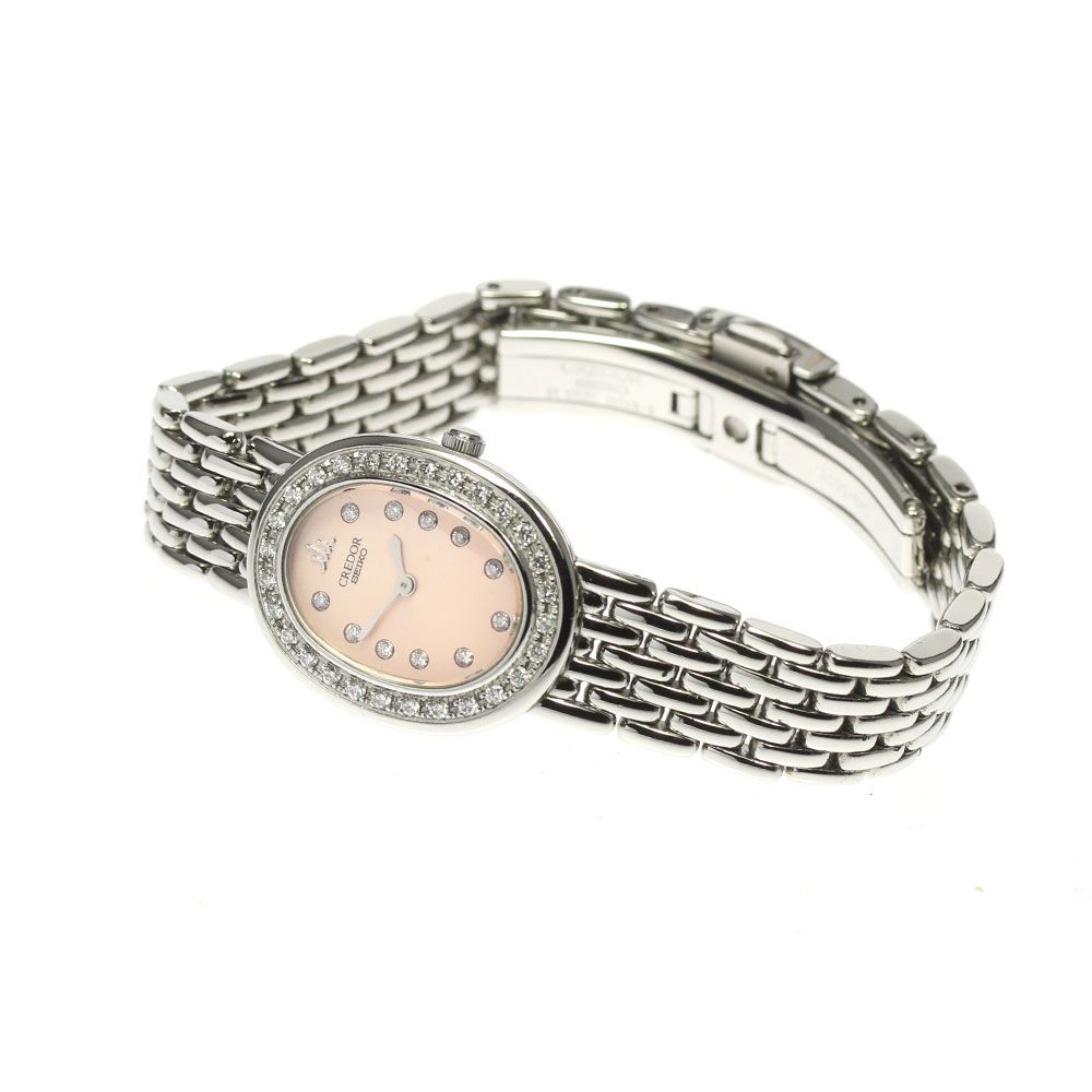セイコー SEIKO GSTE955/1E70-0AB0 クレドール 11P ダイヤベゼル