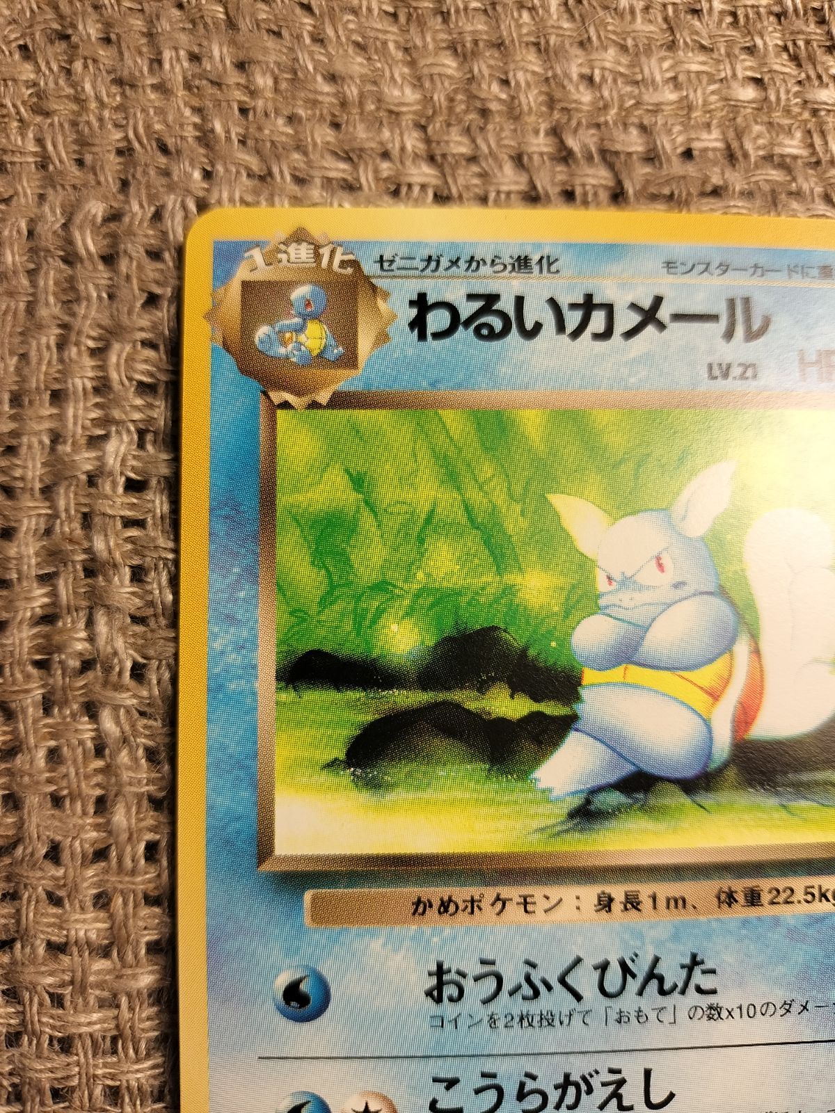 ⭐︎レア美品）ポケモンカード旧裏　カメール　わるいカメール NO019_【美品】わるいカメール_ポケモンカード_旧裏 - メルカリ