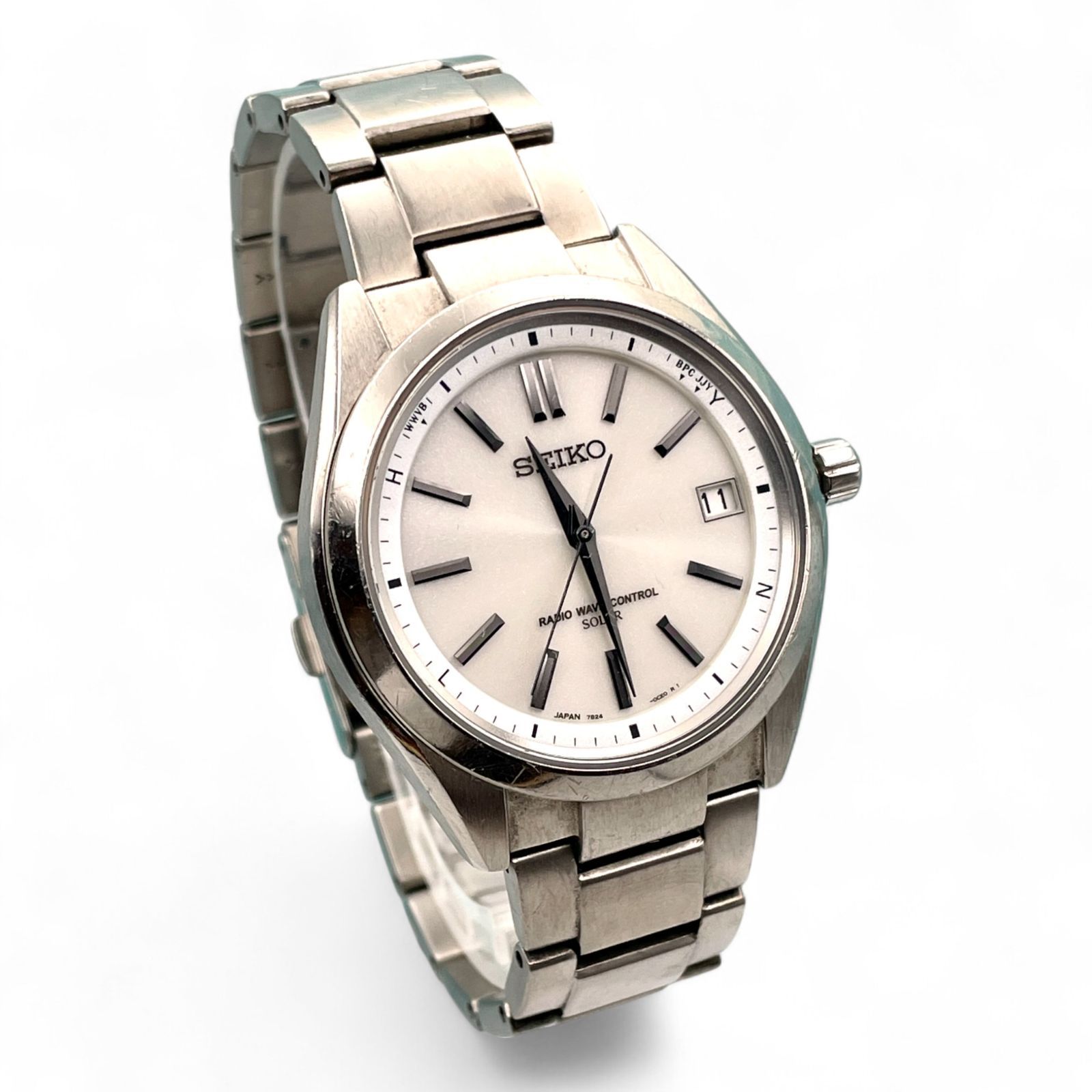 セイコー 腕時計 ソーラー充電 7B24 ー0BH0
