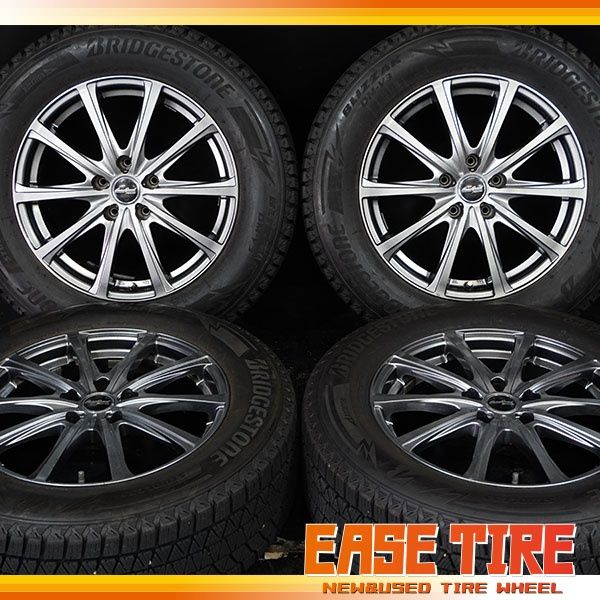 20年製 ブリヂストン BLIZZAK DM-V3 ユーロスピード 225 65R17 7J 48 114.3 5H 4本 スタッドレス エクストレイル CX-5 CX-8等