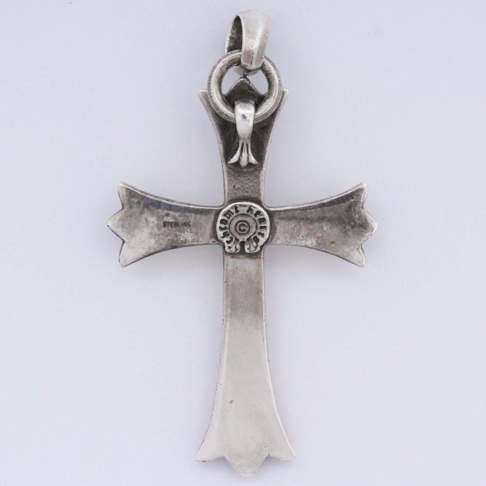 CHROME HEARTS CHクロス ペンダント ラージ with ベイル