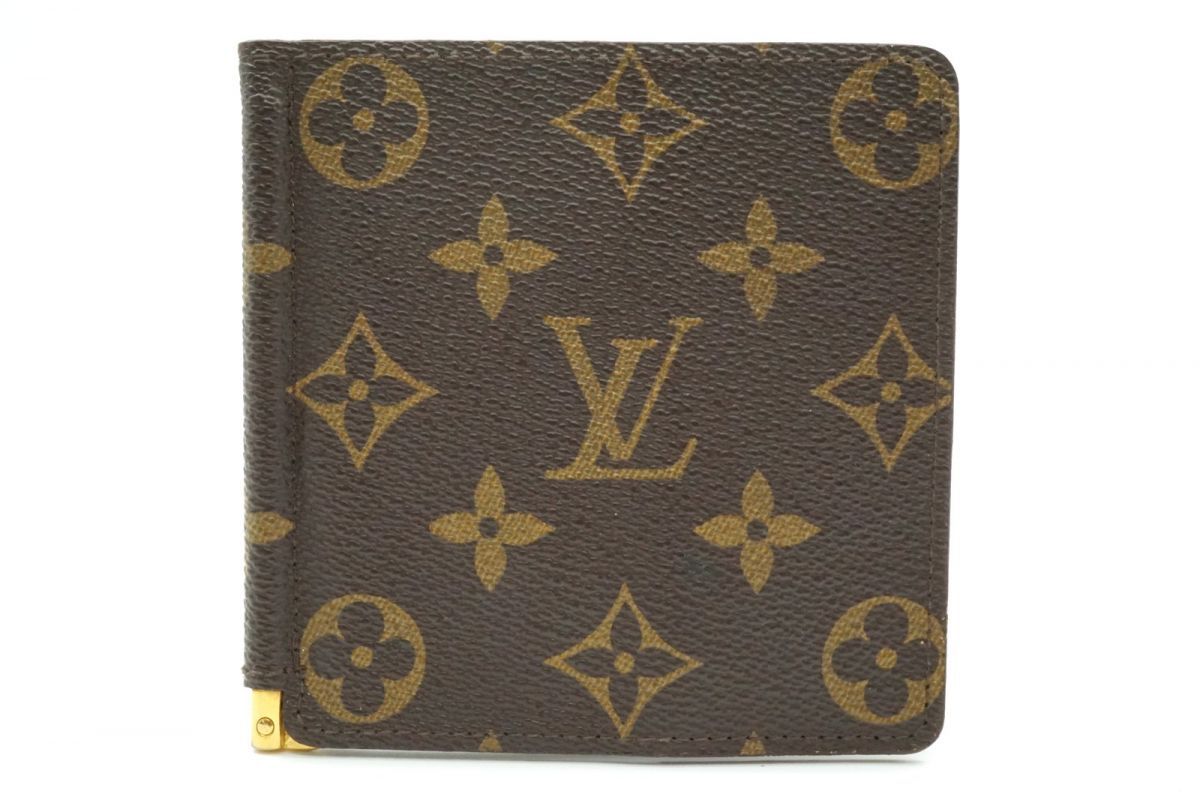 LOUIS VUITTON ルイヴィトン モノグラム 折財布 財布 ブラウン - 折り財布