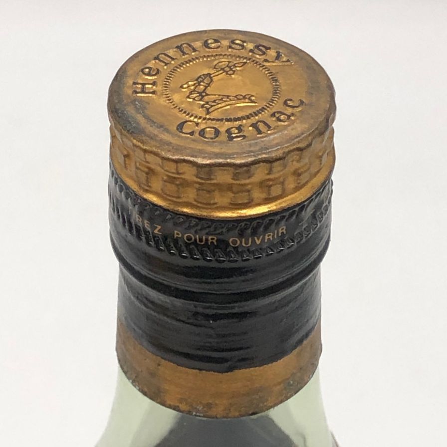 ヘネシー XO 金キャップ グリーンボトル A1337-14/ヘネシーX.O/金