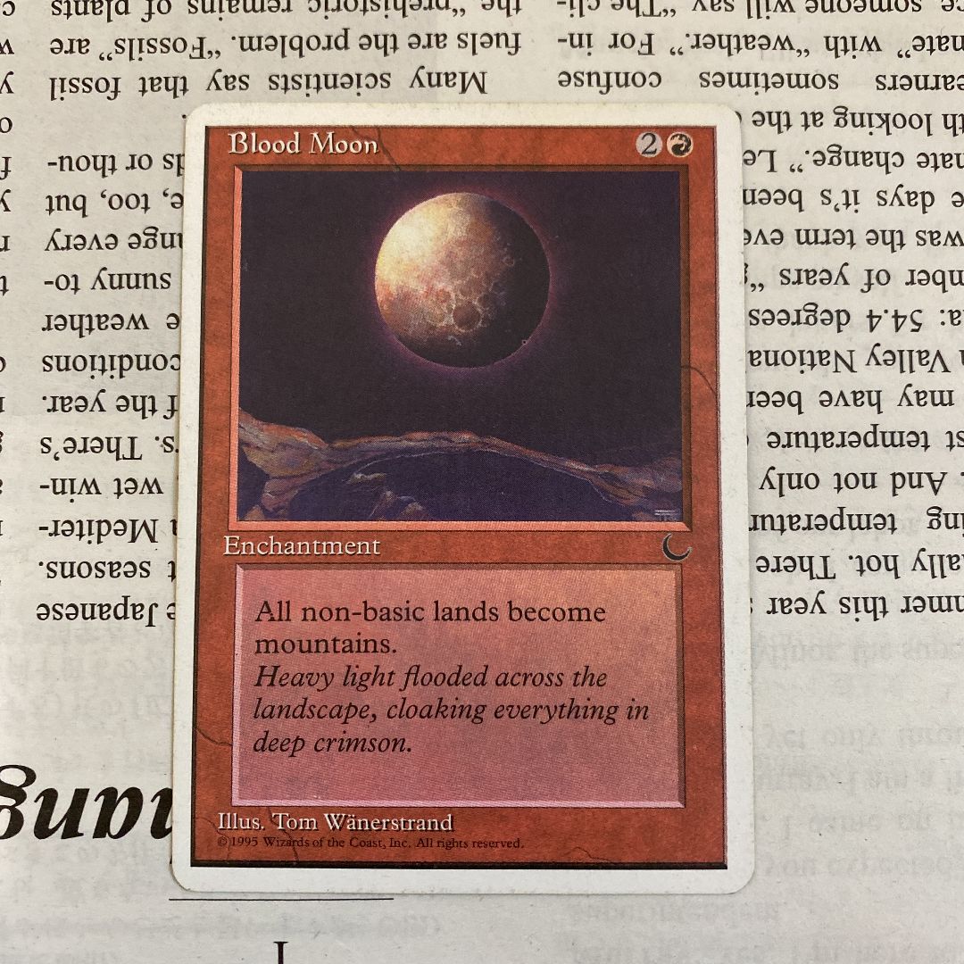 MTG 血染めの月　英語版 血染めの月/Blood Moon》[8ED] 赤R | 日本最大級 MTG通販サイト
