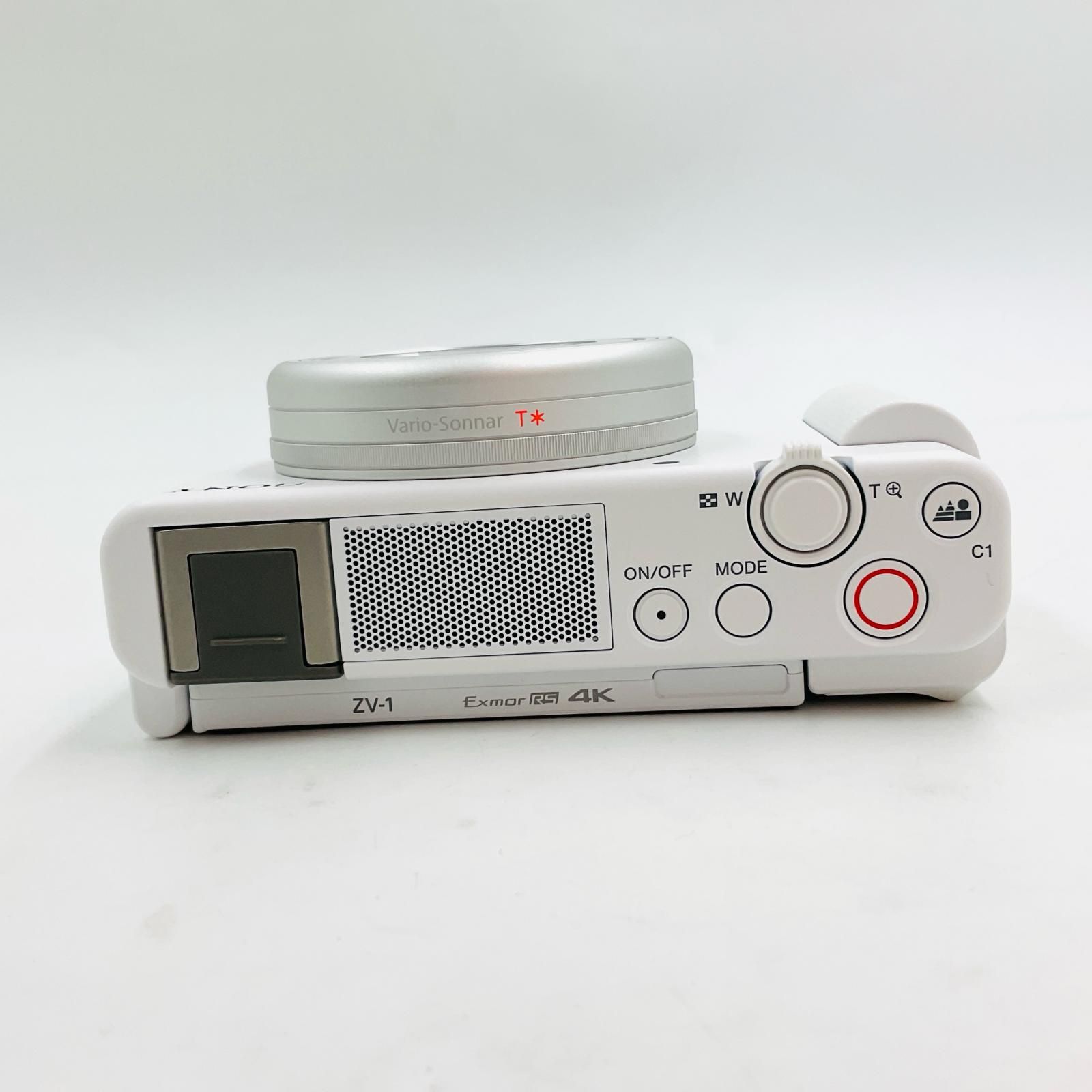 Sony コンパクトデジタルカメラ VLOGCAM ZV-1 (W) [ホワイト] 超
