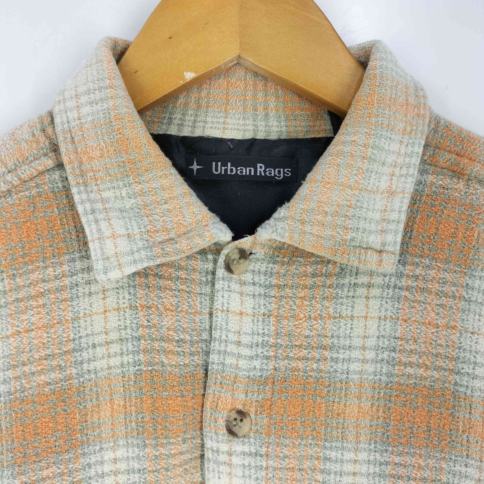 ユーズドフルギ USED古着 URBAN RAGS 90-00S インド製 チェック
