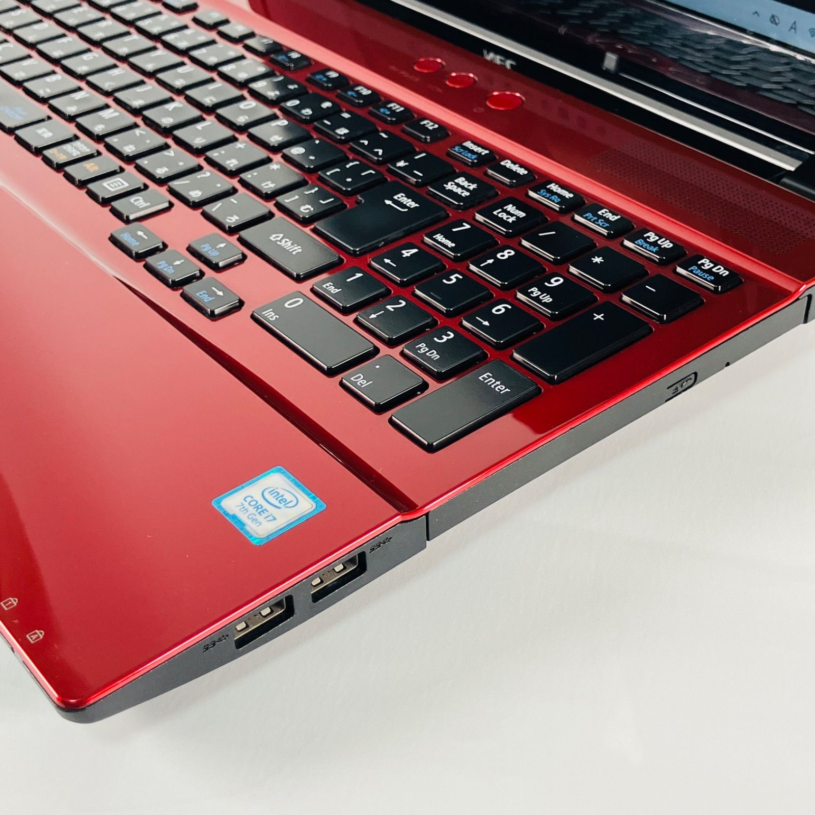 NECノートPC i7 メモリ16G SSD256GB ブルーレイ №285 NECノートPC i7