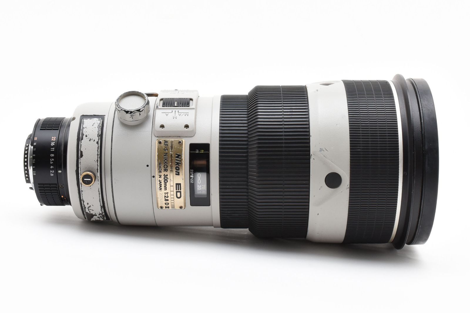 ☆希少美品☆ ニコン NIKON AF-S 300mm F2.8 ED D II ライトグレー